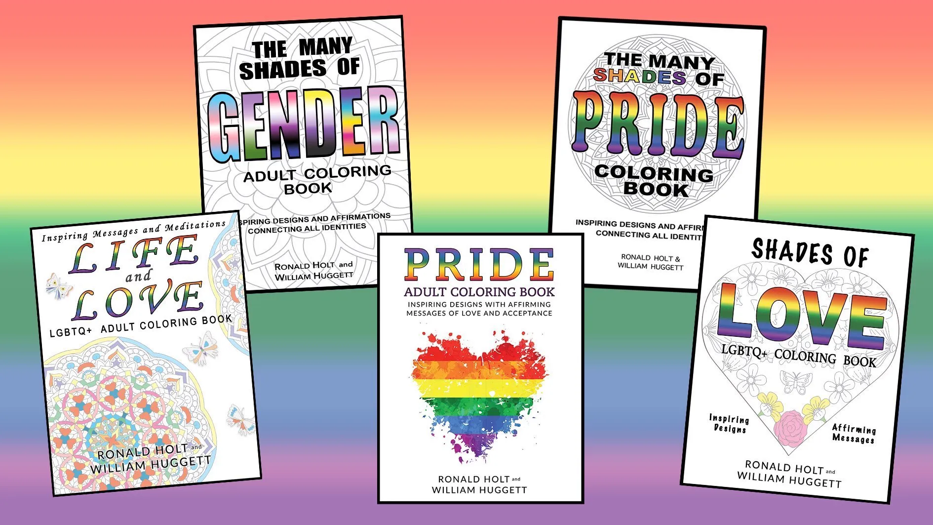 PRIDE Coloring Book by William Huggett