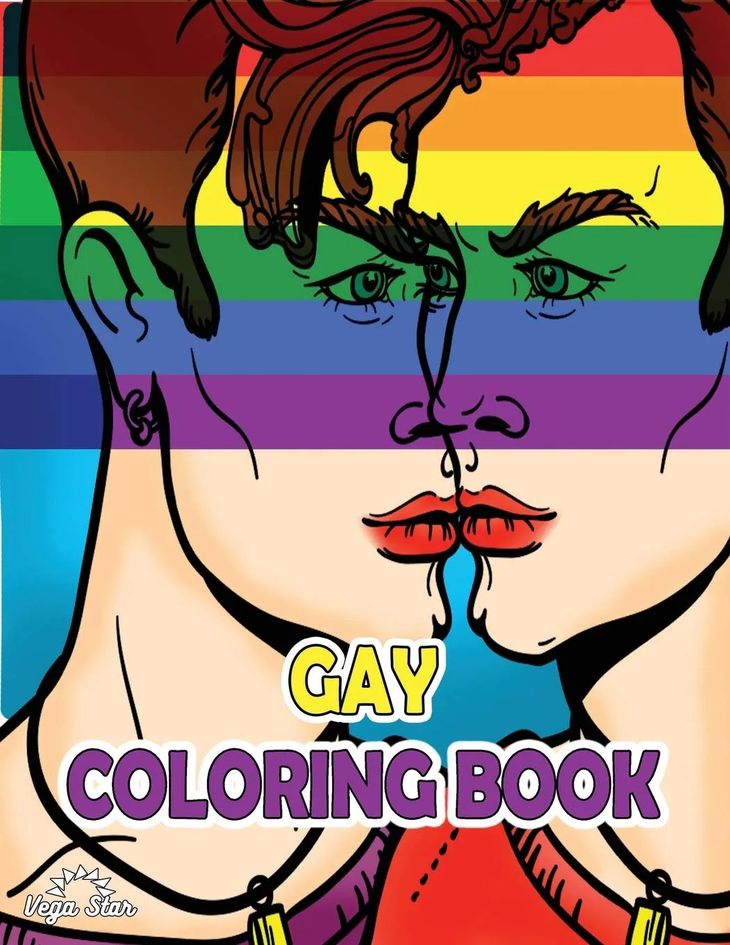 Gay Coloring Book: Inspiring Relaxing Designs