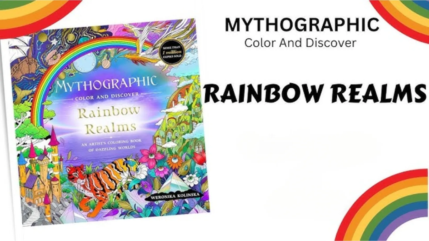 Mythographic Color and Discover: Rainbow Realms