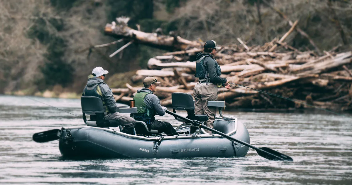 fishing from a kayak